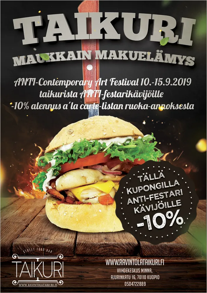 Festivaalikampanjan juliste